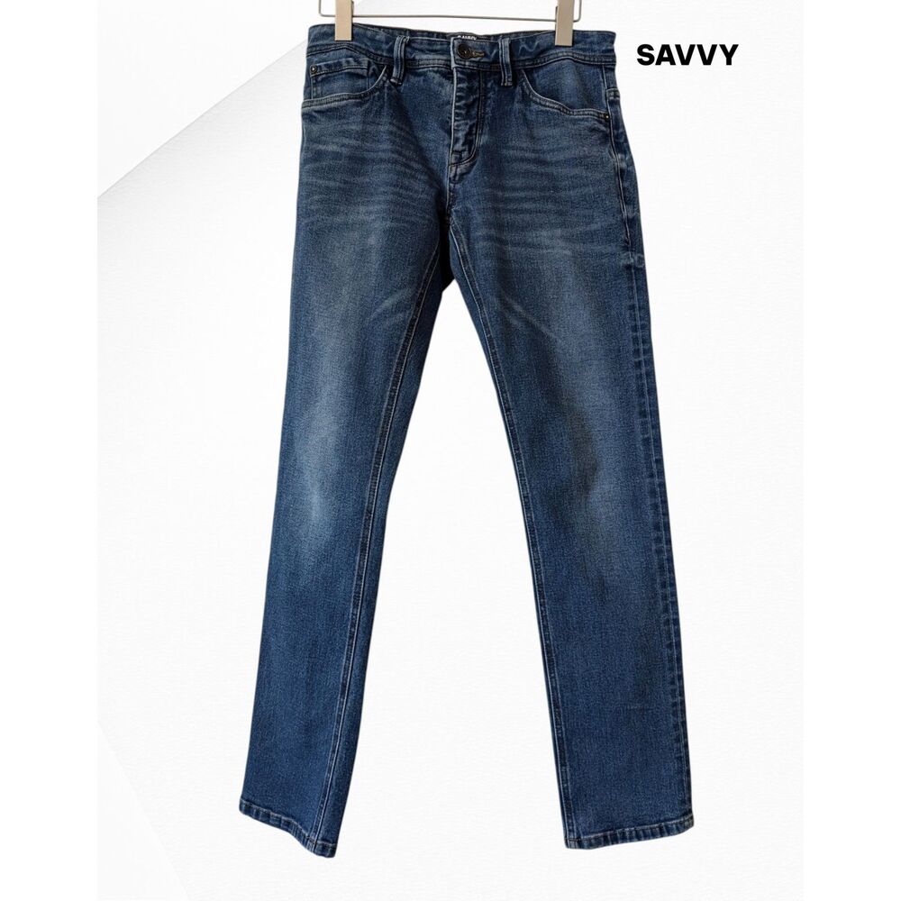 Savvy Denim 1967 Tube jeans 29x32 straight leg classic fit unisex